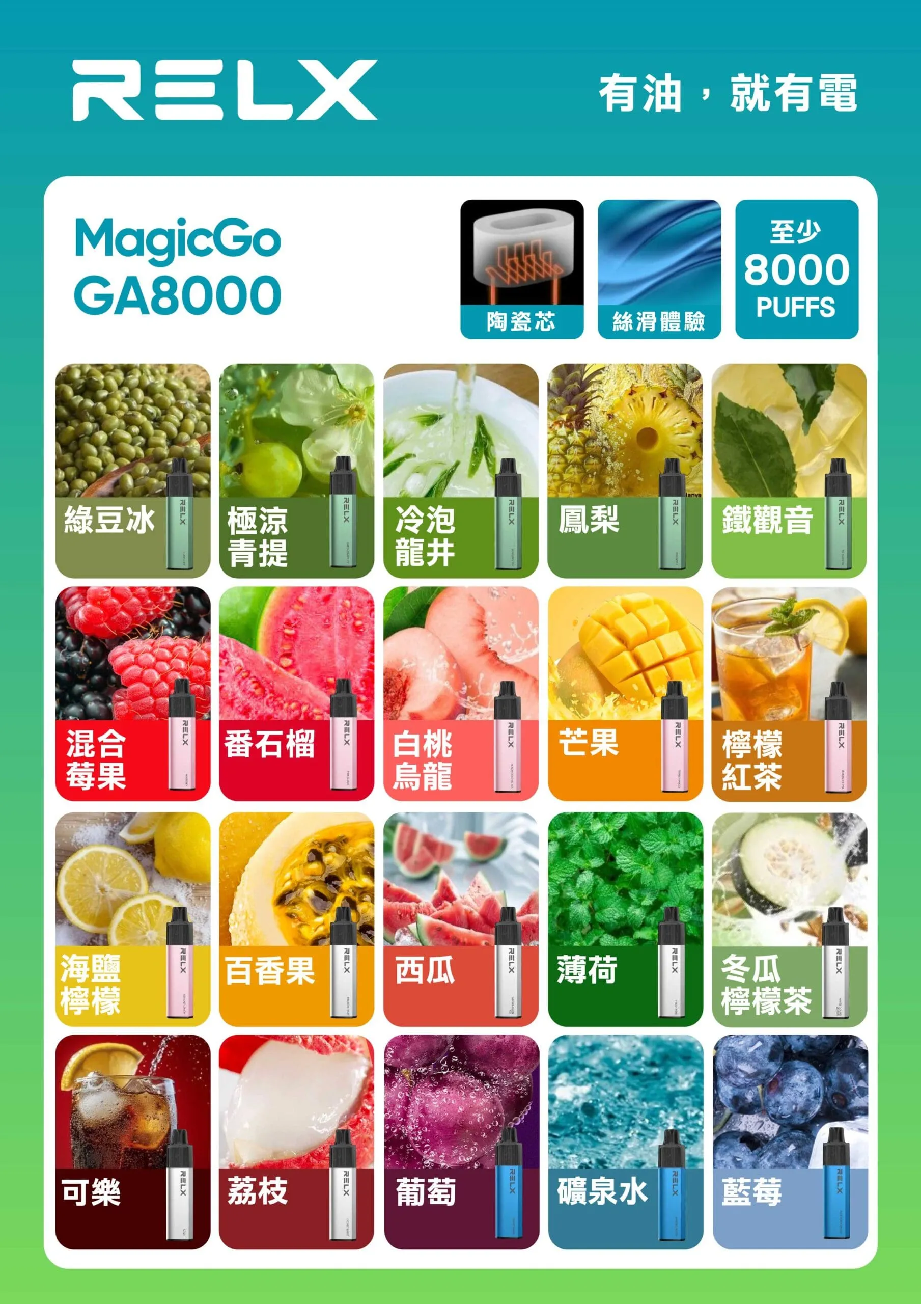 叮啞架上｜悅刻 拋棄式 8000口